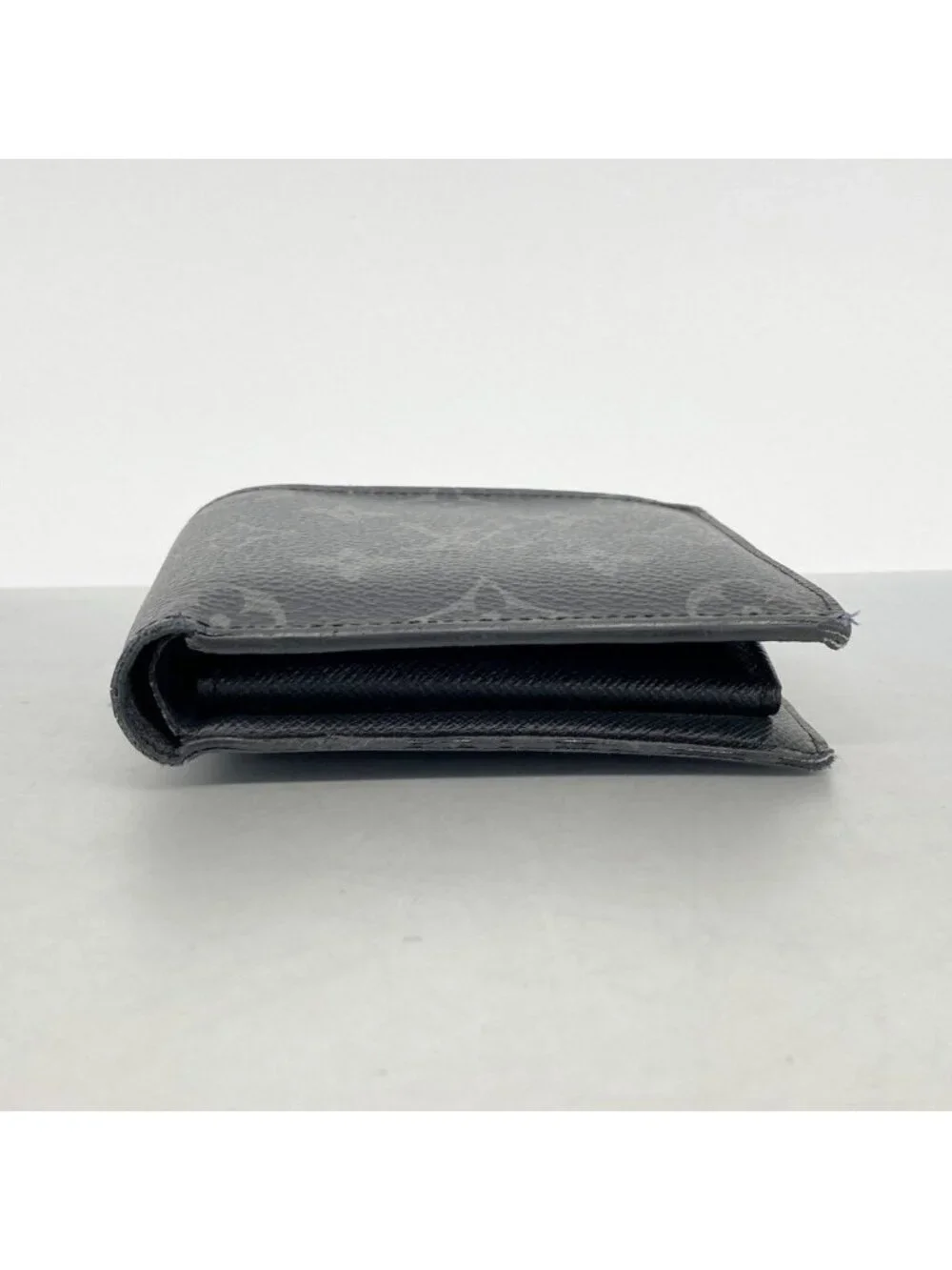 Louis Vuitton Wallet Monogram Eclipse Portefeuille Marco NM Black